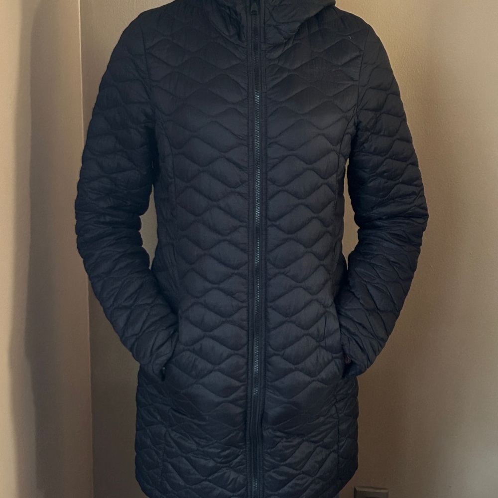 The North Face Women's Black Quilted Parka Jacket